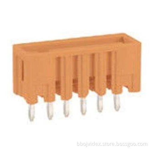 Right Angle Pin 300V 10A MCS Connector , 0.2 - 1.5mm2 / 24